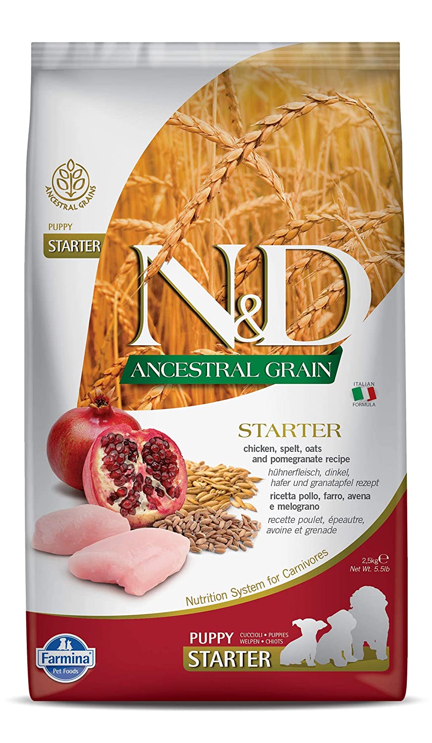 N&D Puppy Chicken & Pomegranate Ancestral Grain Starter