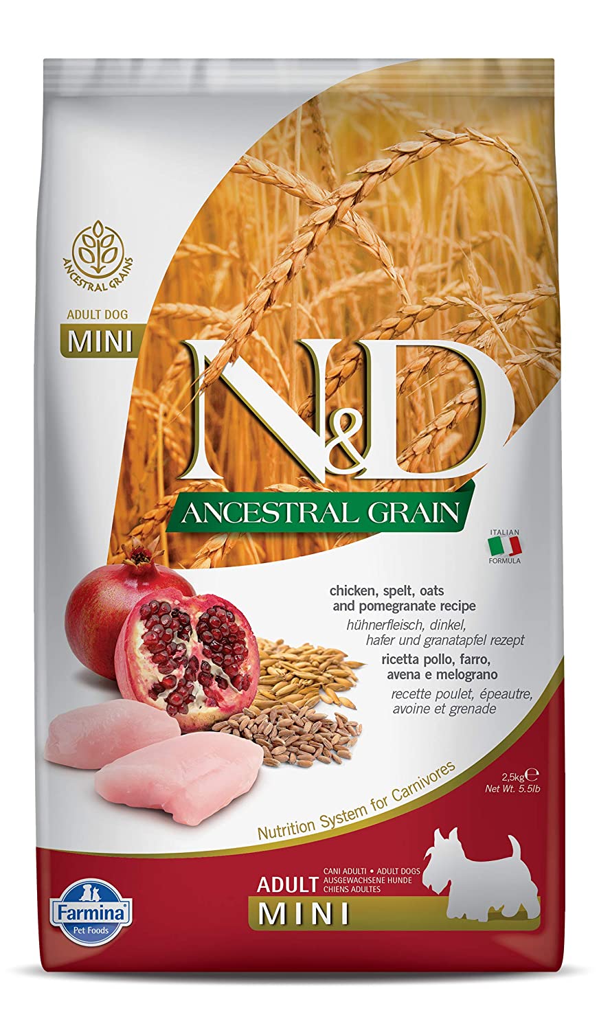 N&D Chicken & Pomegranate Ancestral Grain Mini Adult