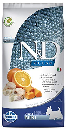 N&D Ocean Codfish, Orange & Pumpkin Mini ( Grain Free) Adult