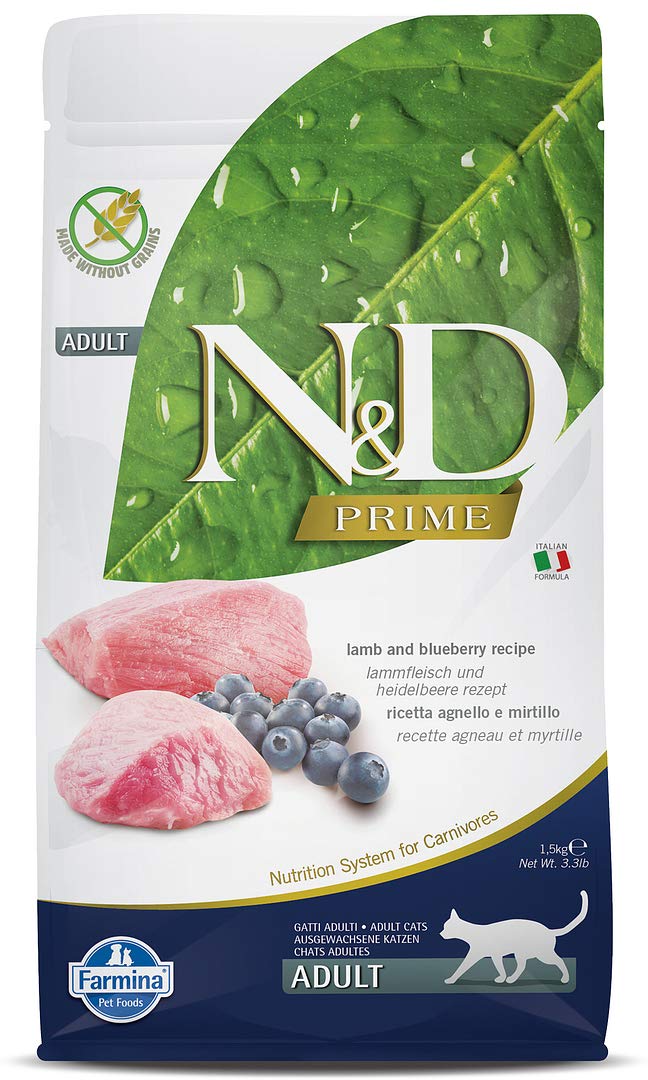 N&D Prime Adult Lamb & Blueberry Grain Free