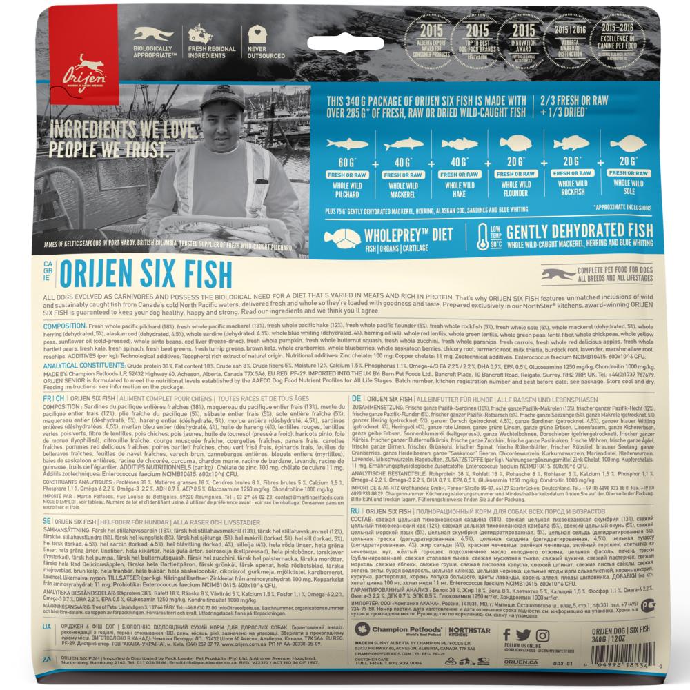 Orijen Six Fish