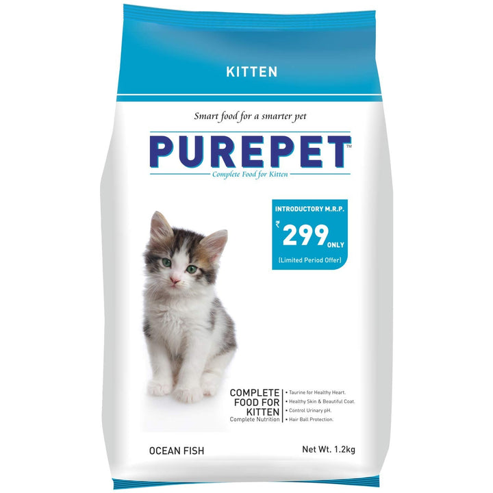 Purepet Kitten Ocean Fish