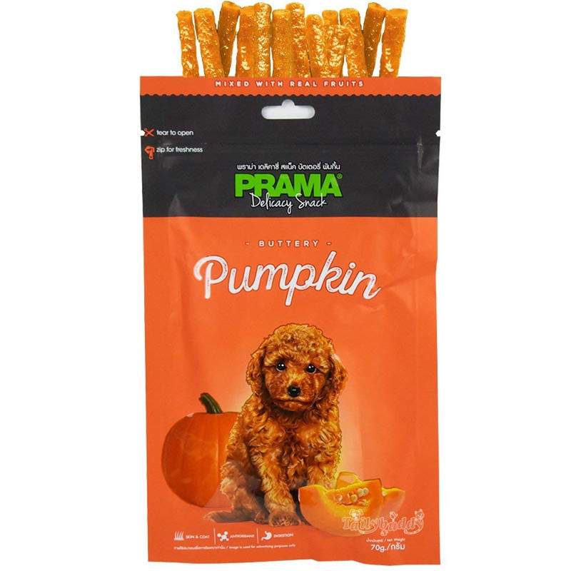 Prama Buttery Pumpkin Dog Treats, 70gm