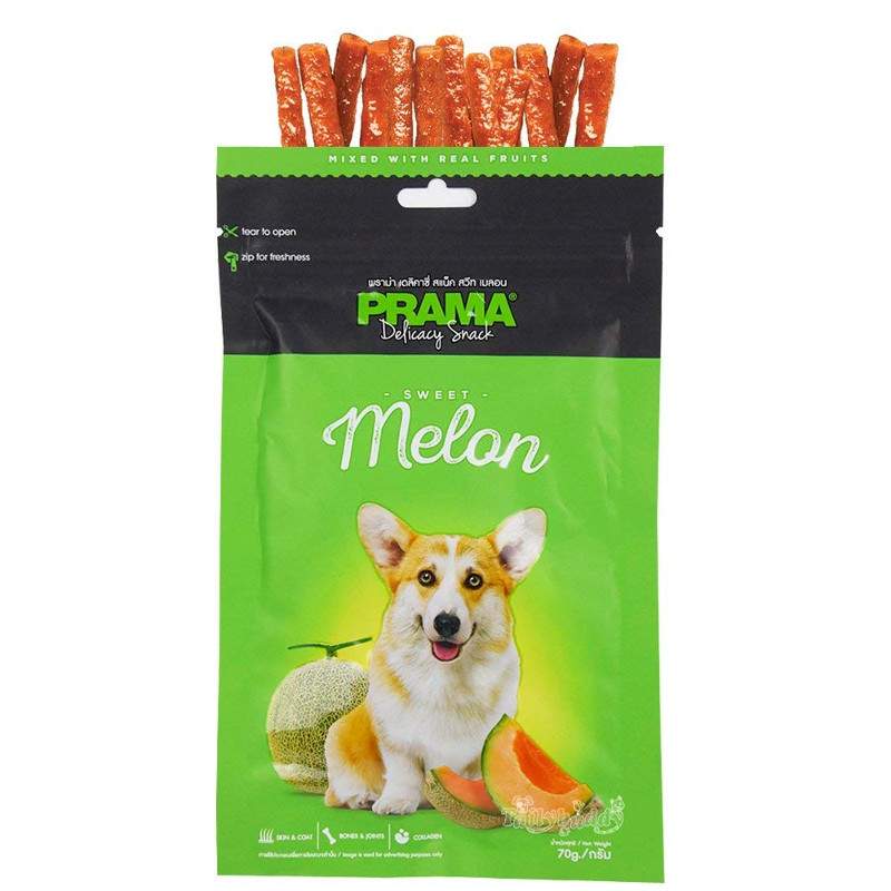Prama Sweet Melon Dog Treats, 70gm