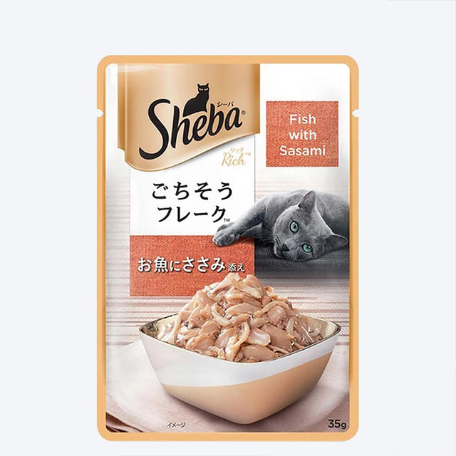 Sheba Cat Food :Fish with Sasami