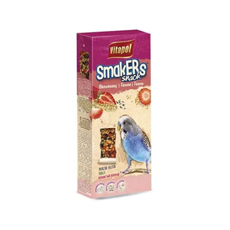 Vitapol Smakers Snack Bird Treats for Budgies - Fruit (90g)
