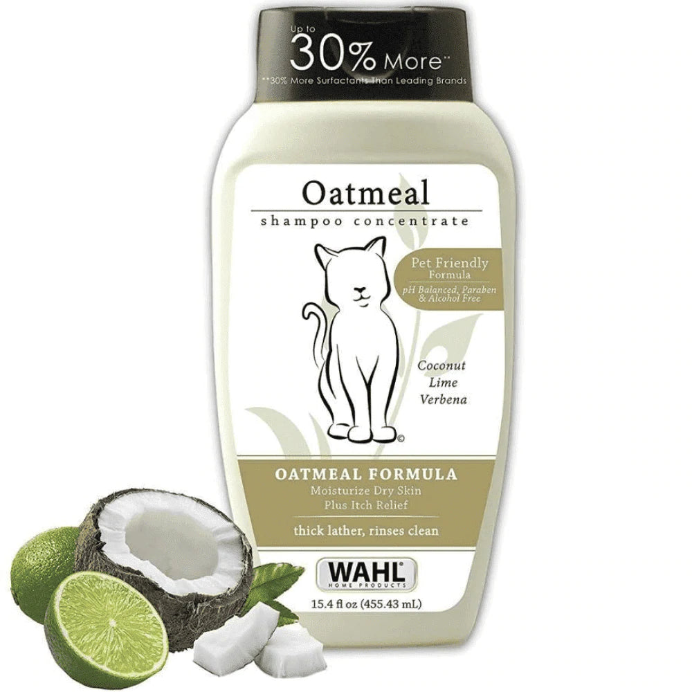 Wahl Shampoo For Cats - Oatmeal (455ml)