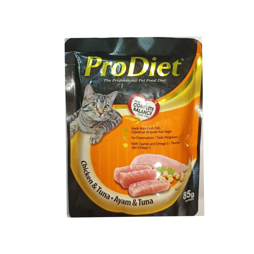 Prodiet Chicken & Tuna Cat Pouch