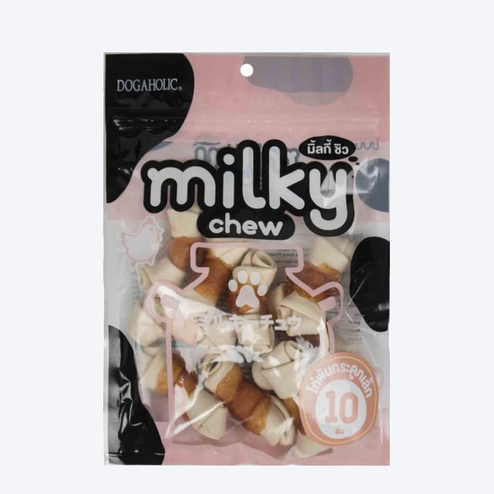 Dogaholic Milky Chew Chicken Bone Style