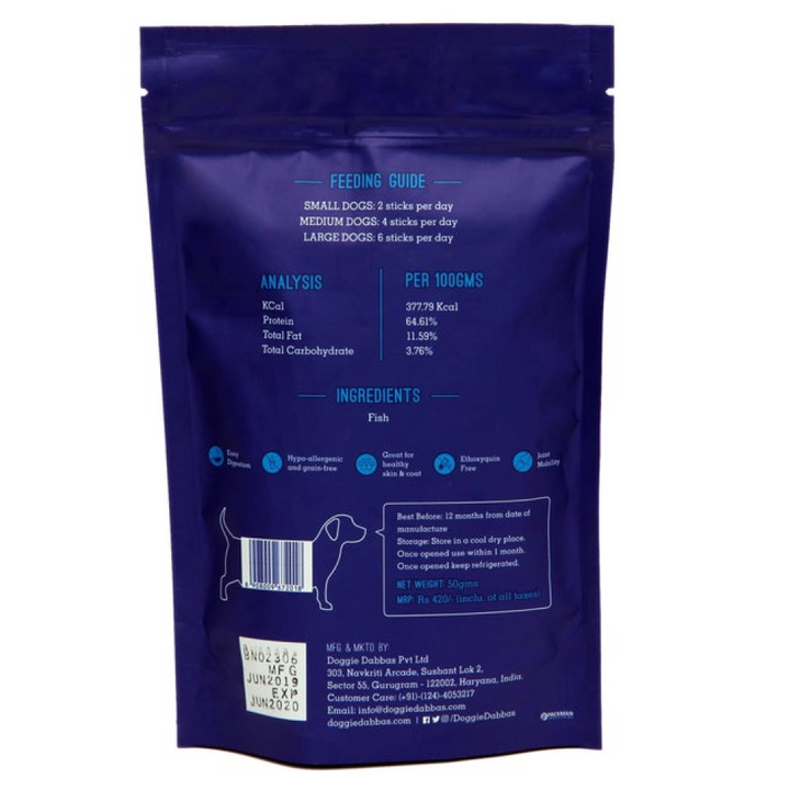 Doggie Dabbas Fish Ferky Dog Treats