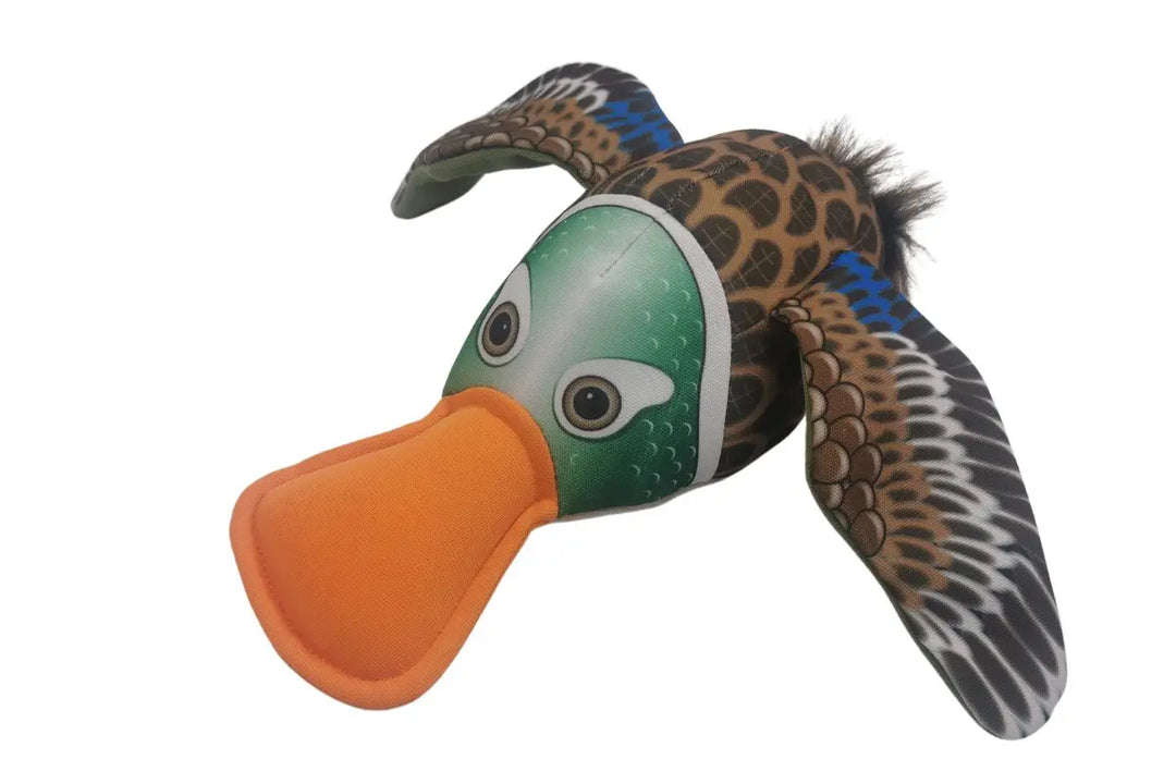 Quacking dog toy hotsell