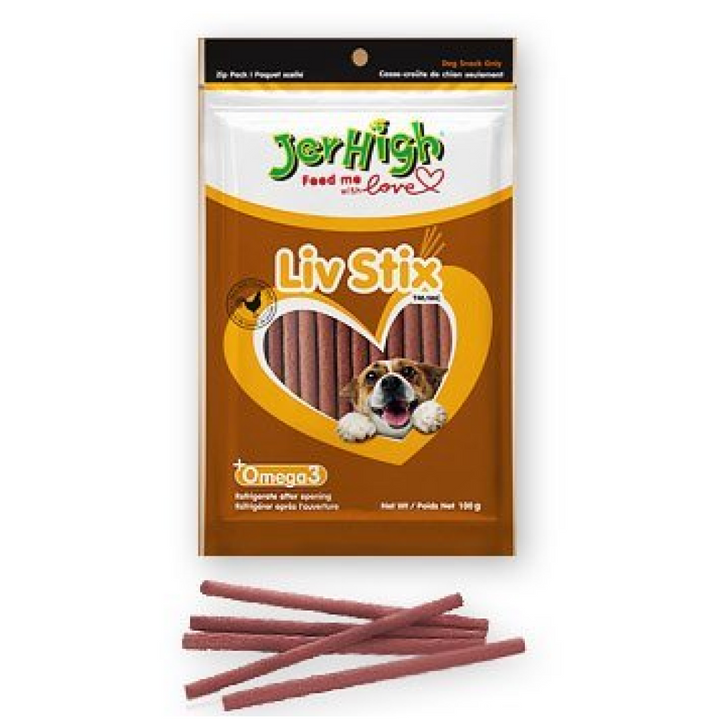 JerHigh Liv Stix Dog Treats