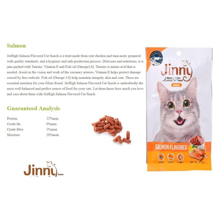 Jinny Salmon Cat Treat