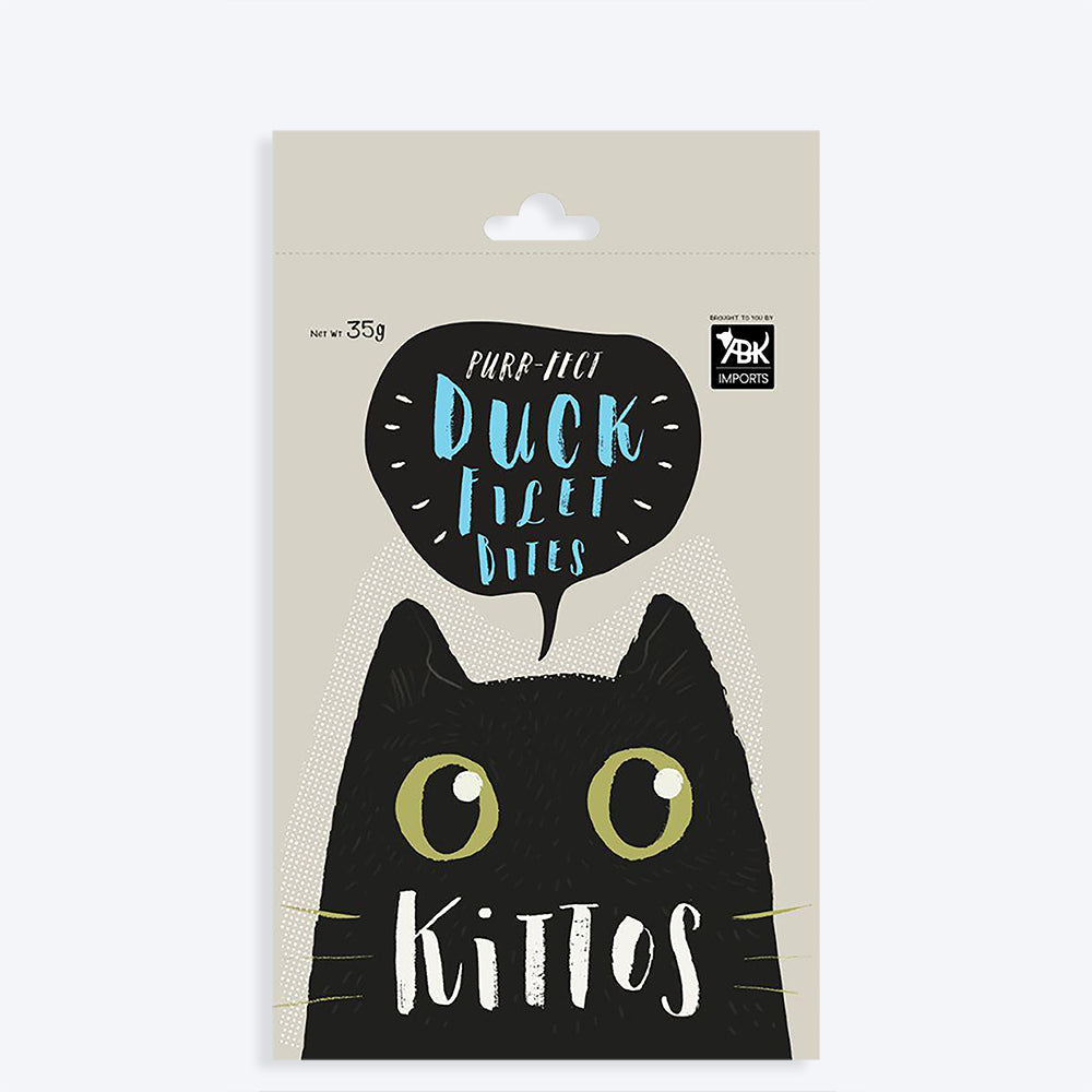 Kittos Duck Filet Bites Cat Treats - 35 g