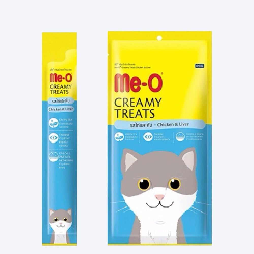 Me-O Creamy Cat Treats - Chicken & Liver - 60 g
