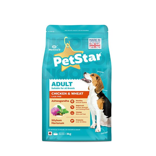 Mankind PetStar Adult Food-Chicken and Wheat