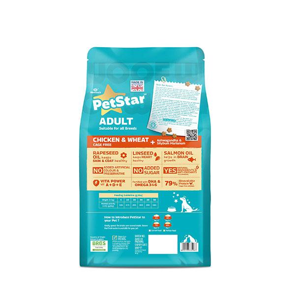 Mankind PetStar Adult Food-Chicken and Wheat