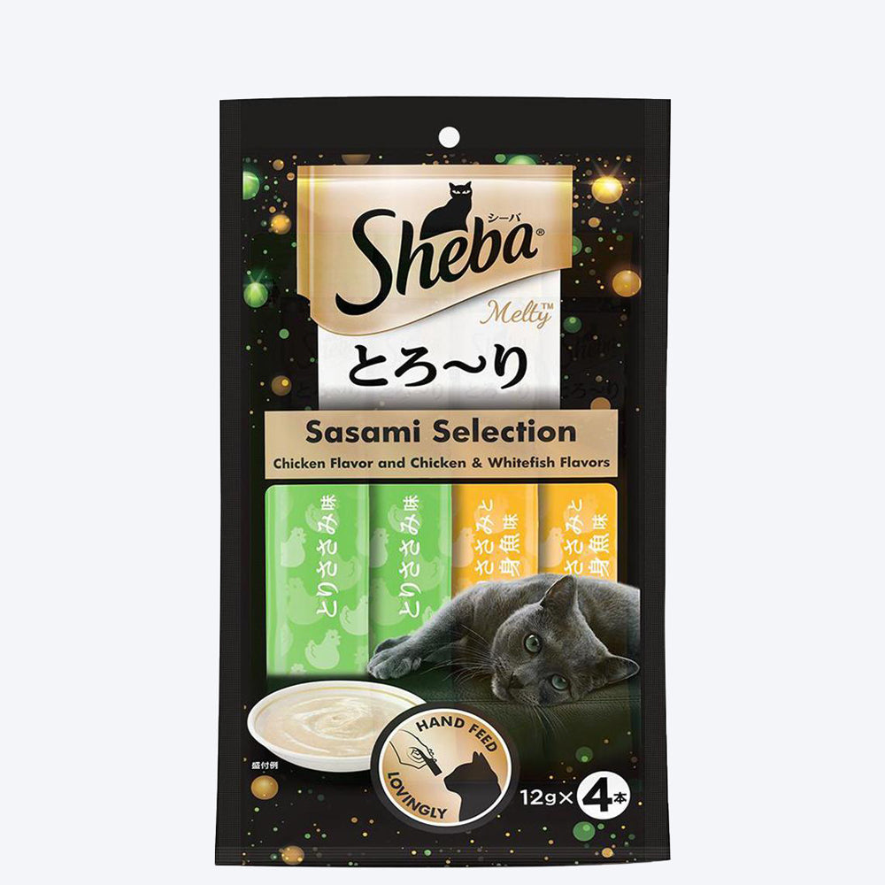 Sheba Melty Sasami Chicken Flavour Cat Treat - 48 g